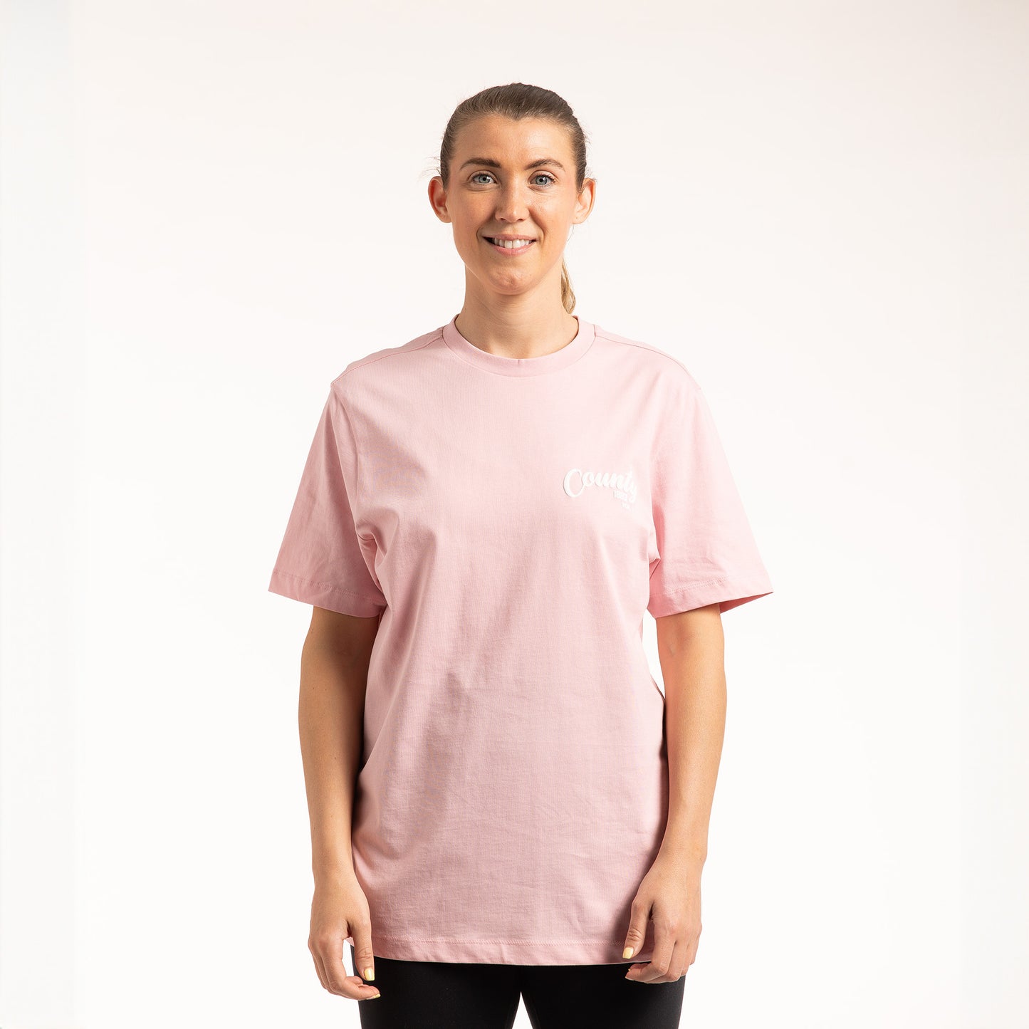 County Script Puff Print Logo Tee Vol.2 (Unisex)