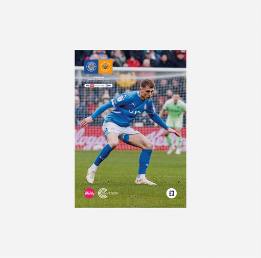 24/25 Stockport County vs Blackpool Programme