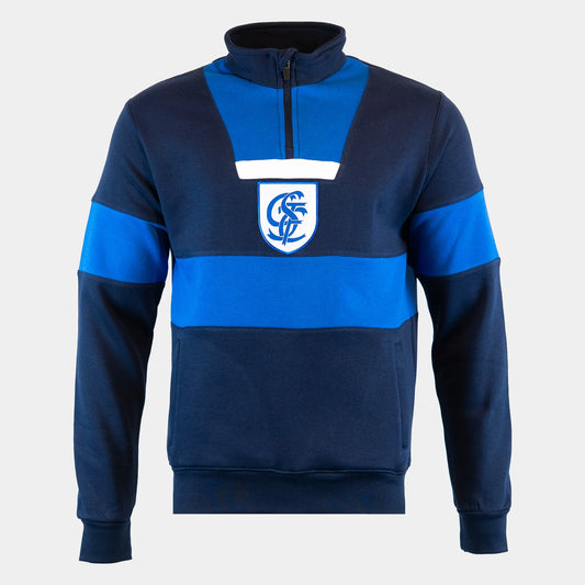 96/97 Home Retro 1/4 Zip Panel Sweatshirt