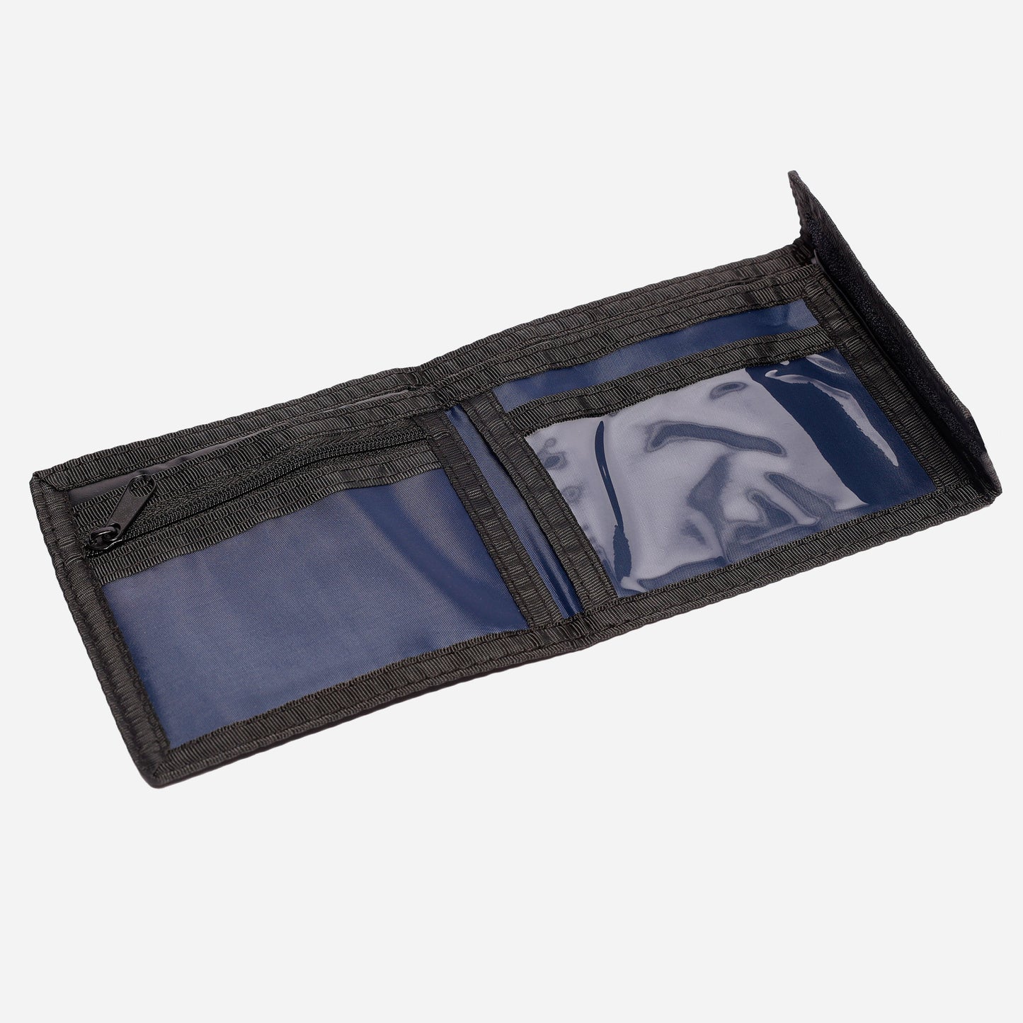 County Navy Velcro Wallet