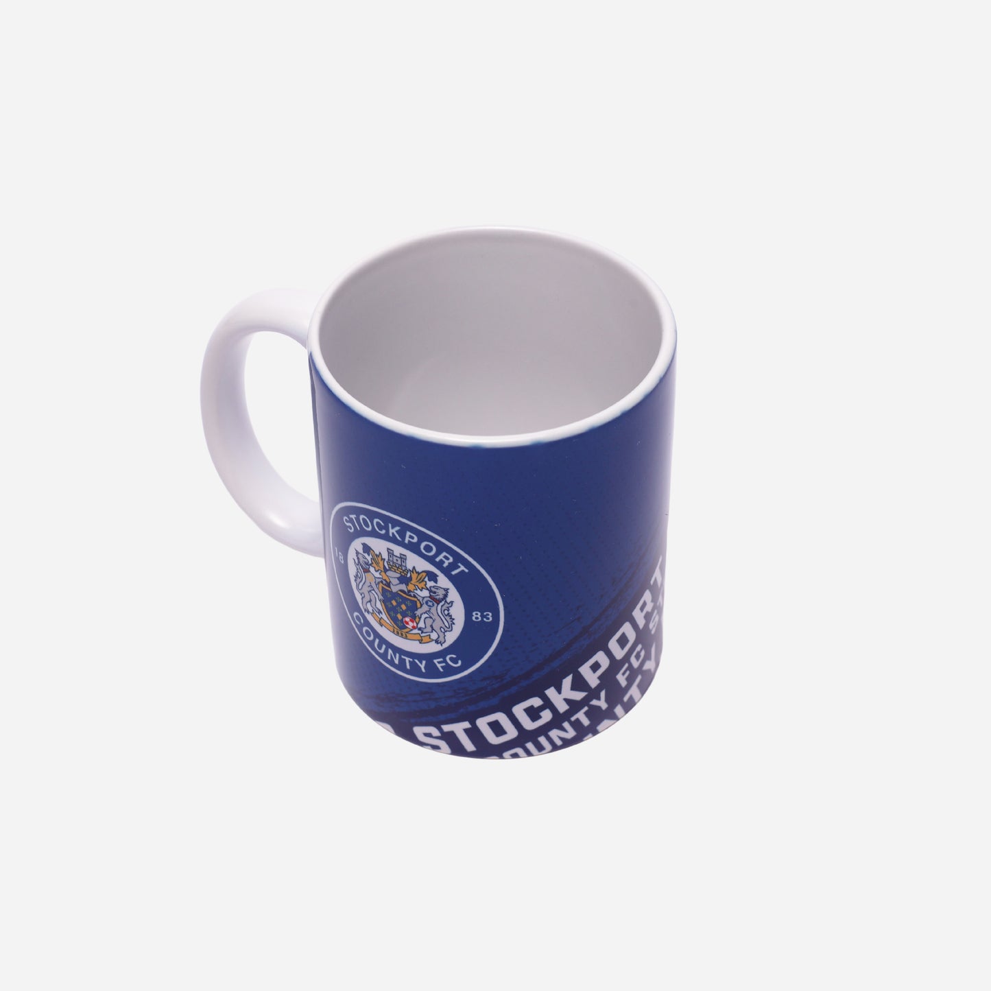 SCFC Crest & Slanted Text Mug