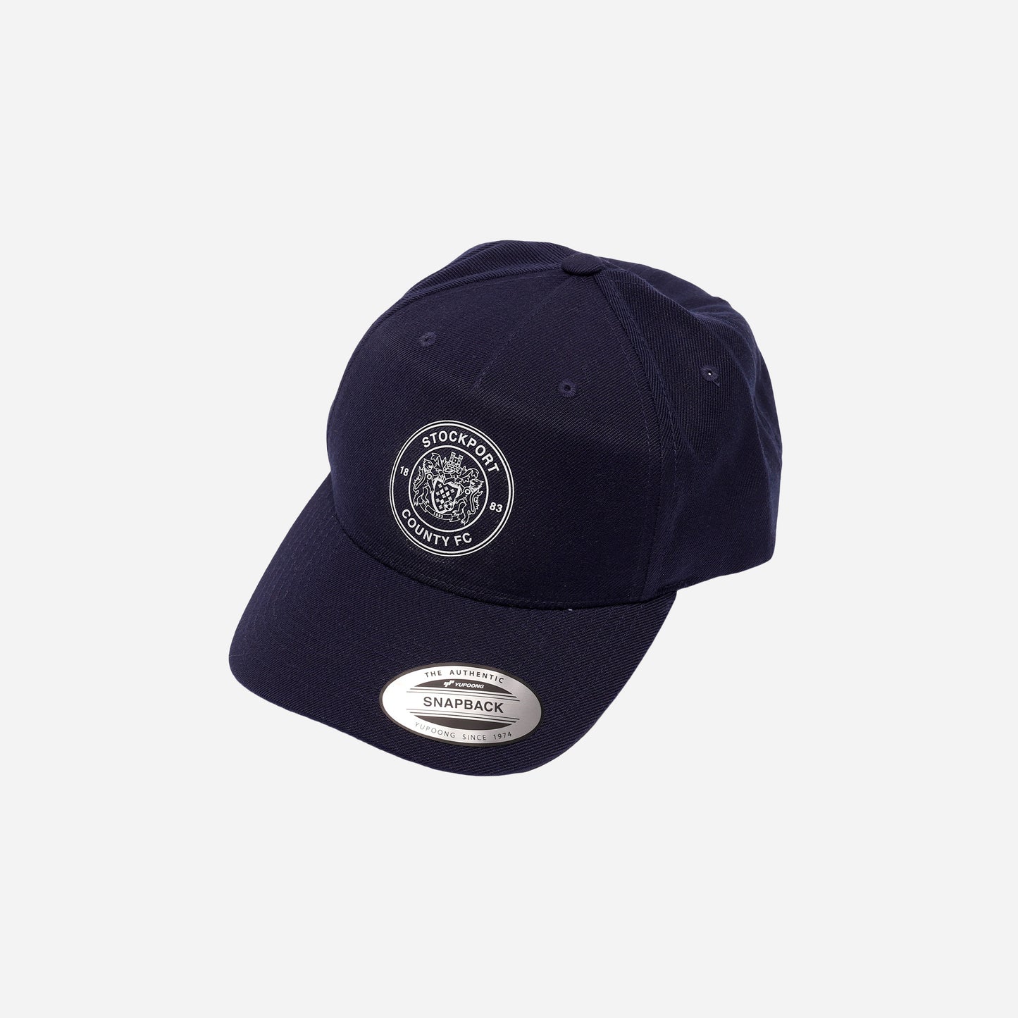 Stockport County Club Crest Cap One Size (Navy)