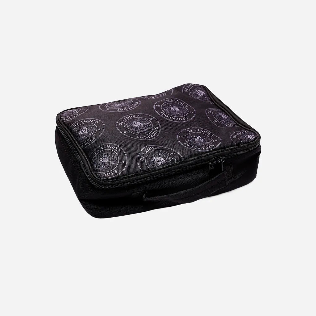 SCFC Black All Over Print Lunch Bag