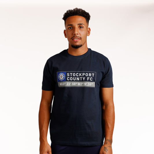 SCFC Geographic Print Tee