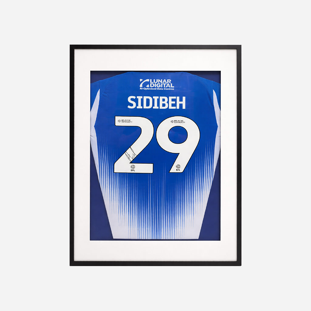 Adama Sidibeh Framed Signed Shirt