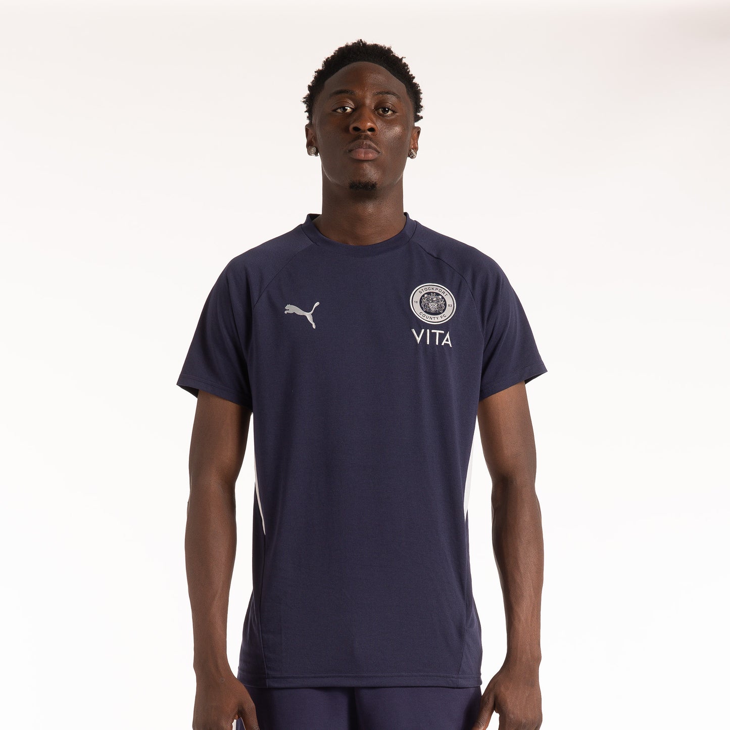 Travela Short Sleeve Travel Tee (Navy)