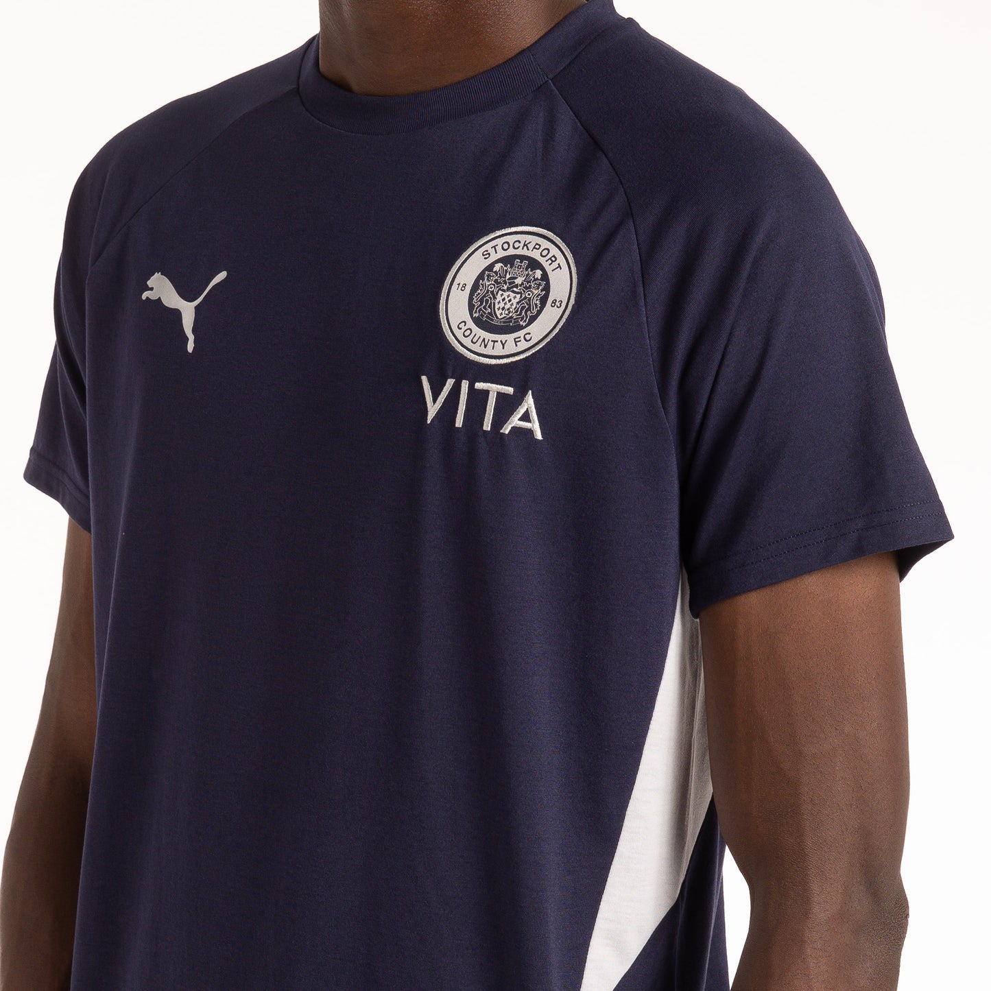 Travela Short Sleeve Travel Tee (Navy)