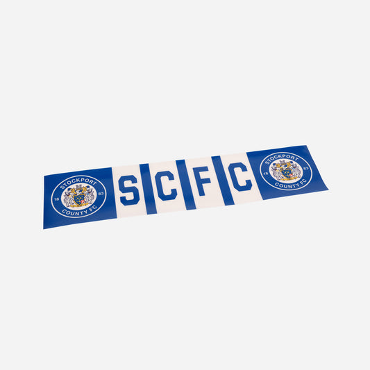 SCFC Scarf Car Sticker