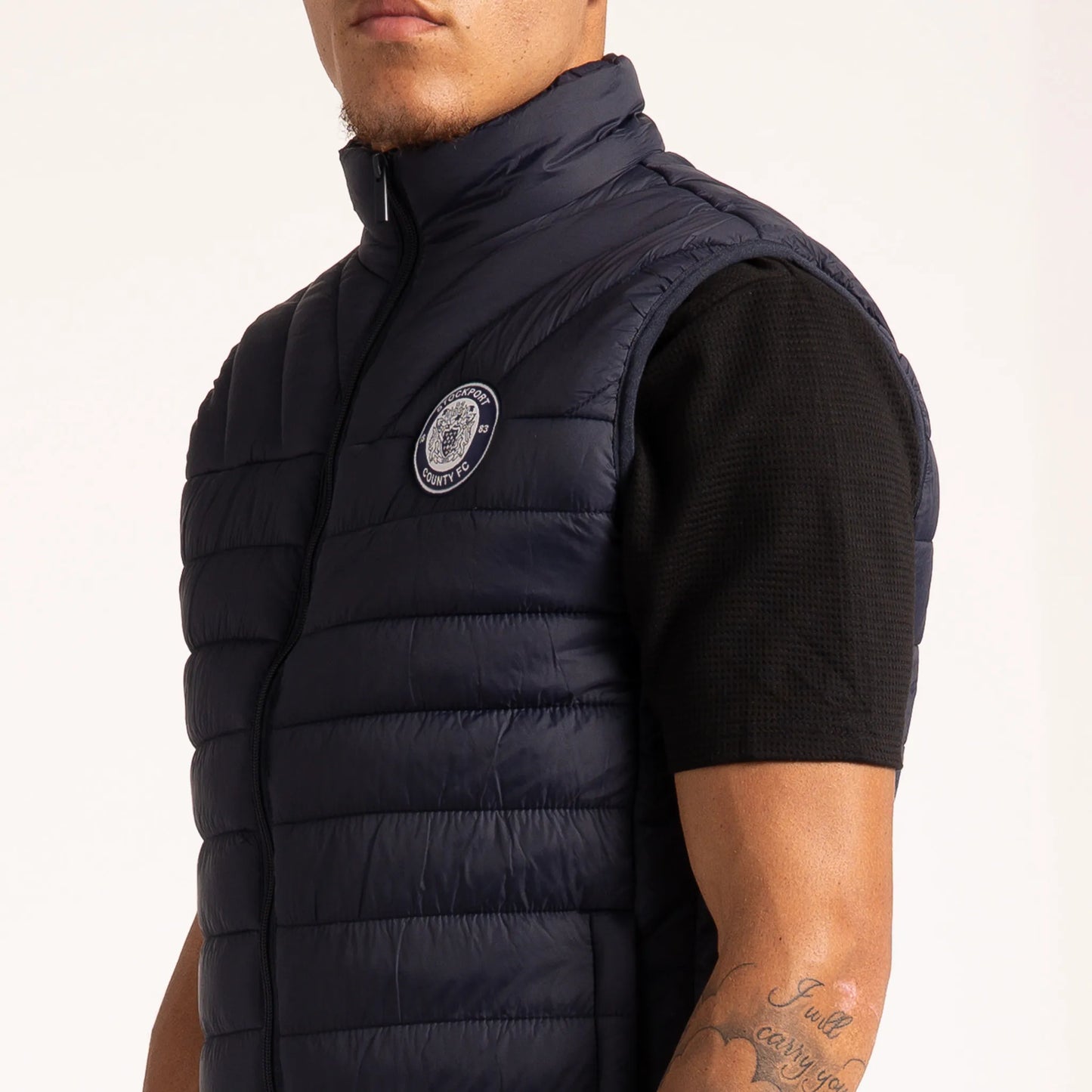 SCFC Crest Courtyard Bubble Gilet