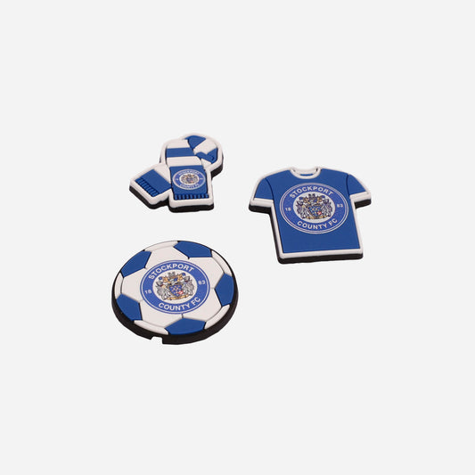 County Shoe Charms (3 Pack)