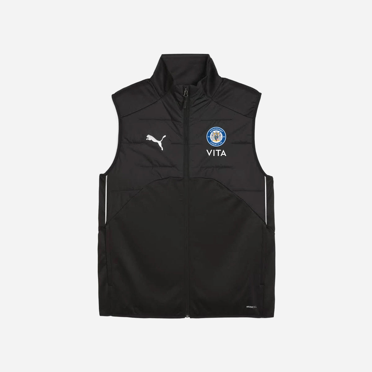 26/27 SCFC Travel Gilet Black