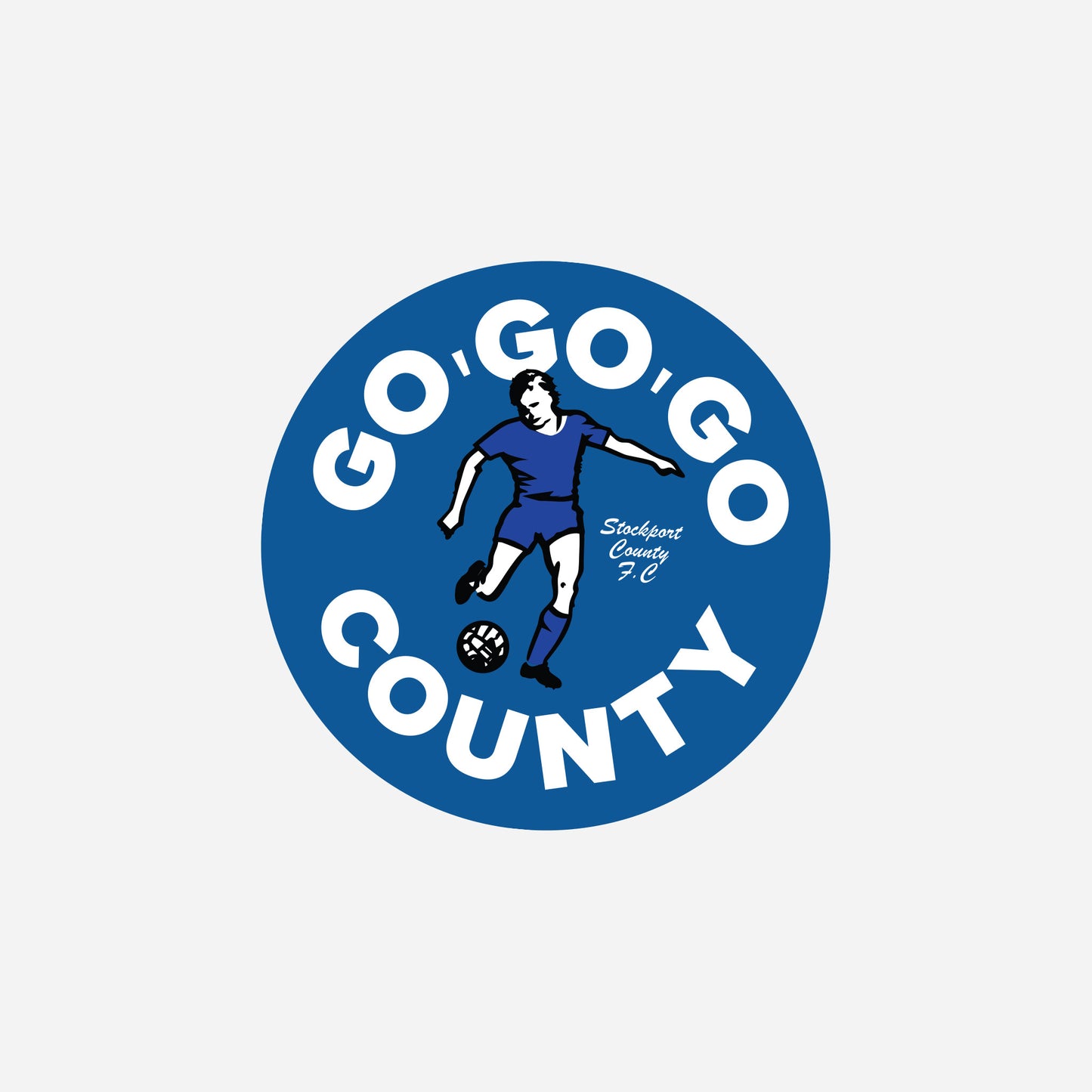 GO GO GO COUNTY Sticker