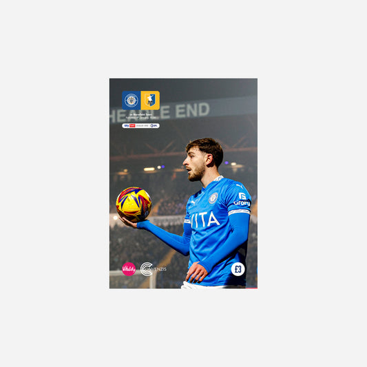 24/25 Stockport County vs Mansfield Town Programme
