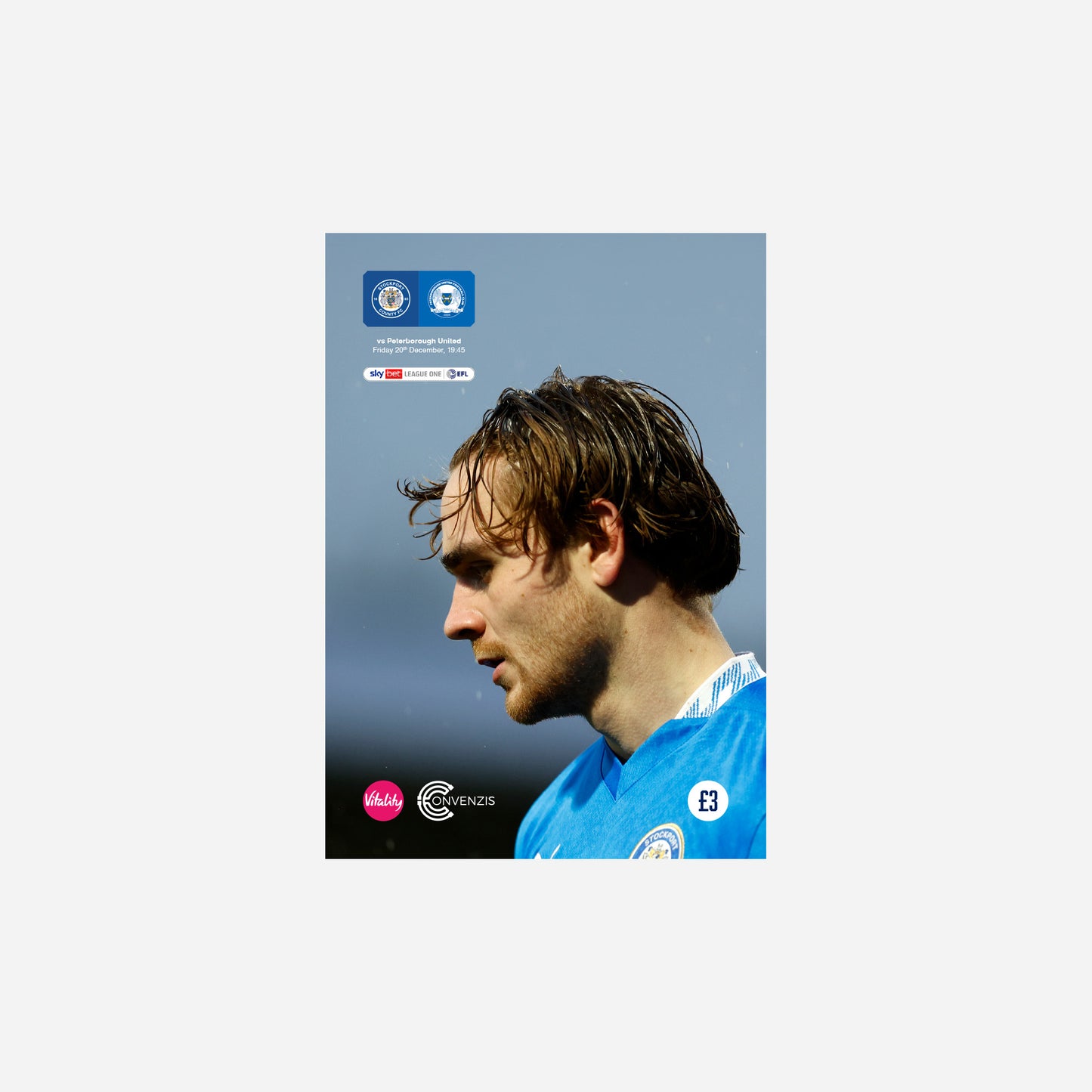 24/25 Stockport County vs Peterborough United Programme