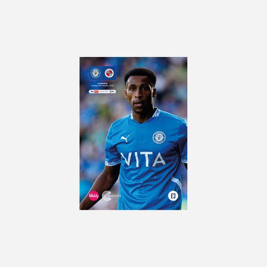 24/25 Stockport County v's Reading Programme