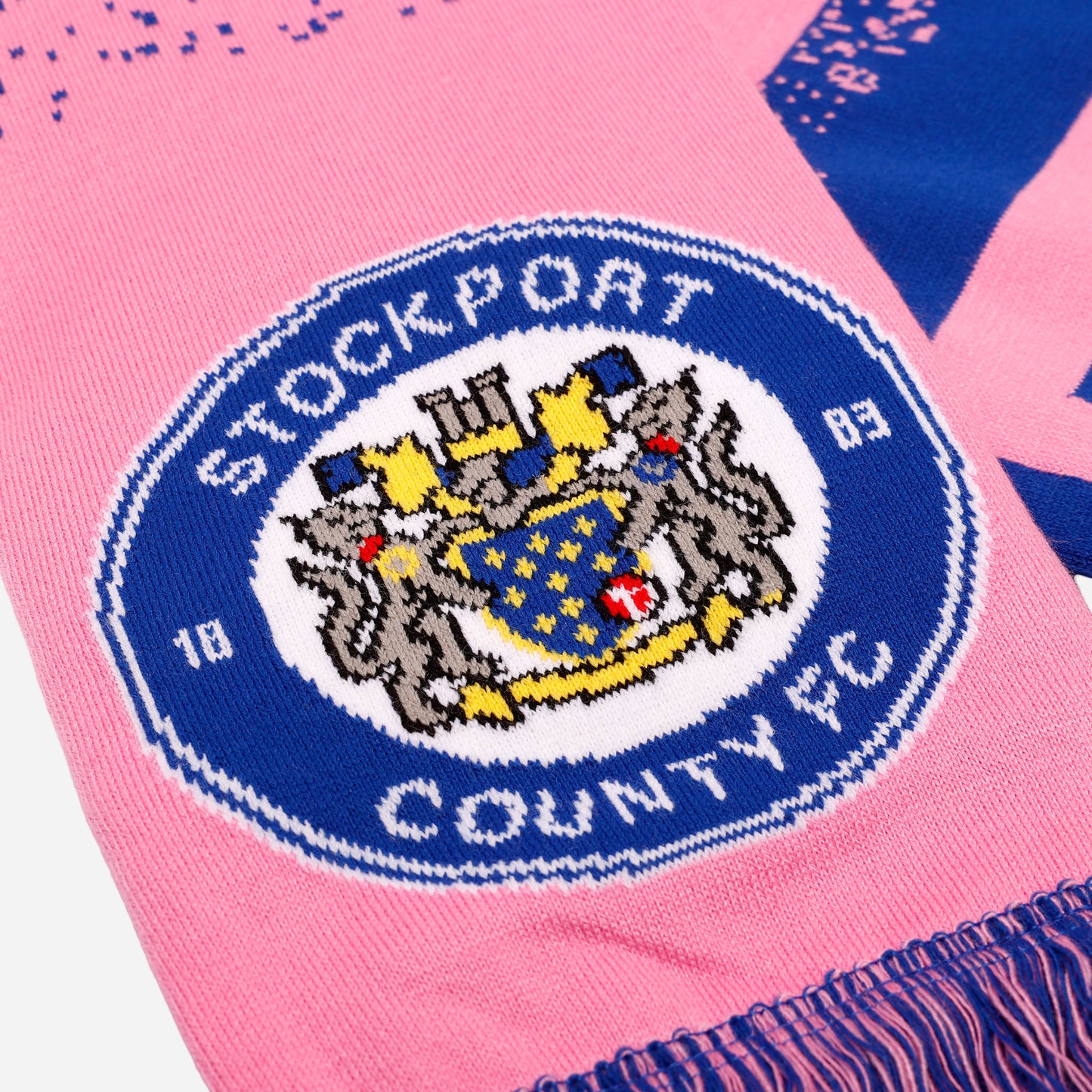 Pink County Shaded Scarf