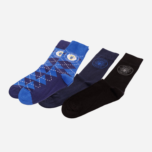 SCFC Crest Socks (Twin Pack)