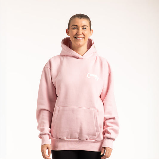 County Script Puff Print Logo Hoody Vol.2 (Unisex)