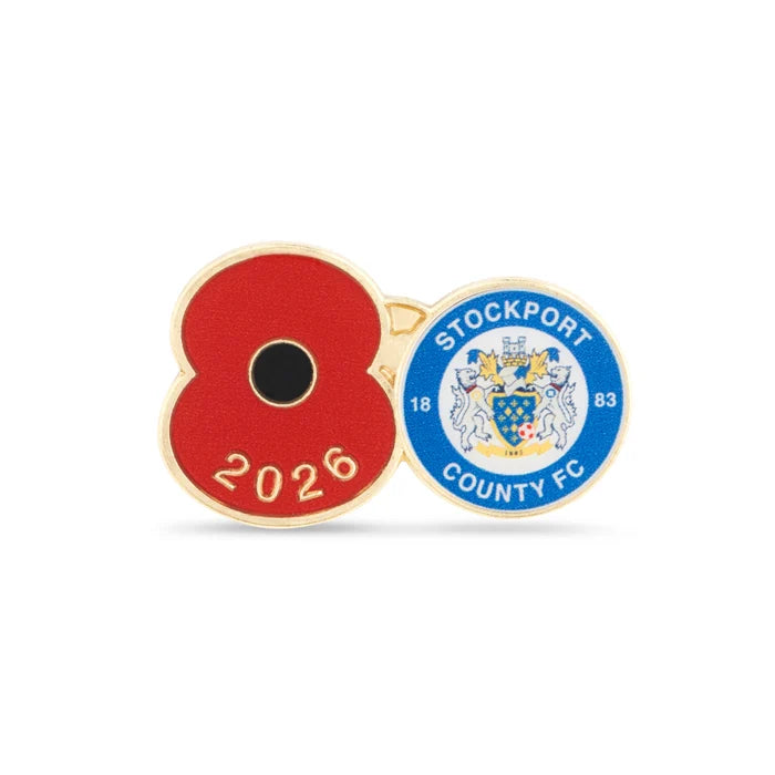 2026 SCFC Poppy Sports Pin