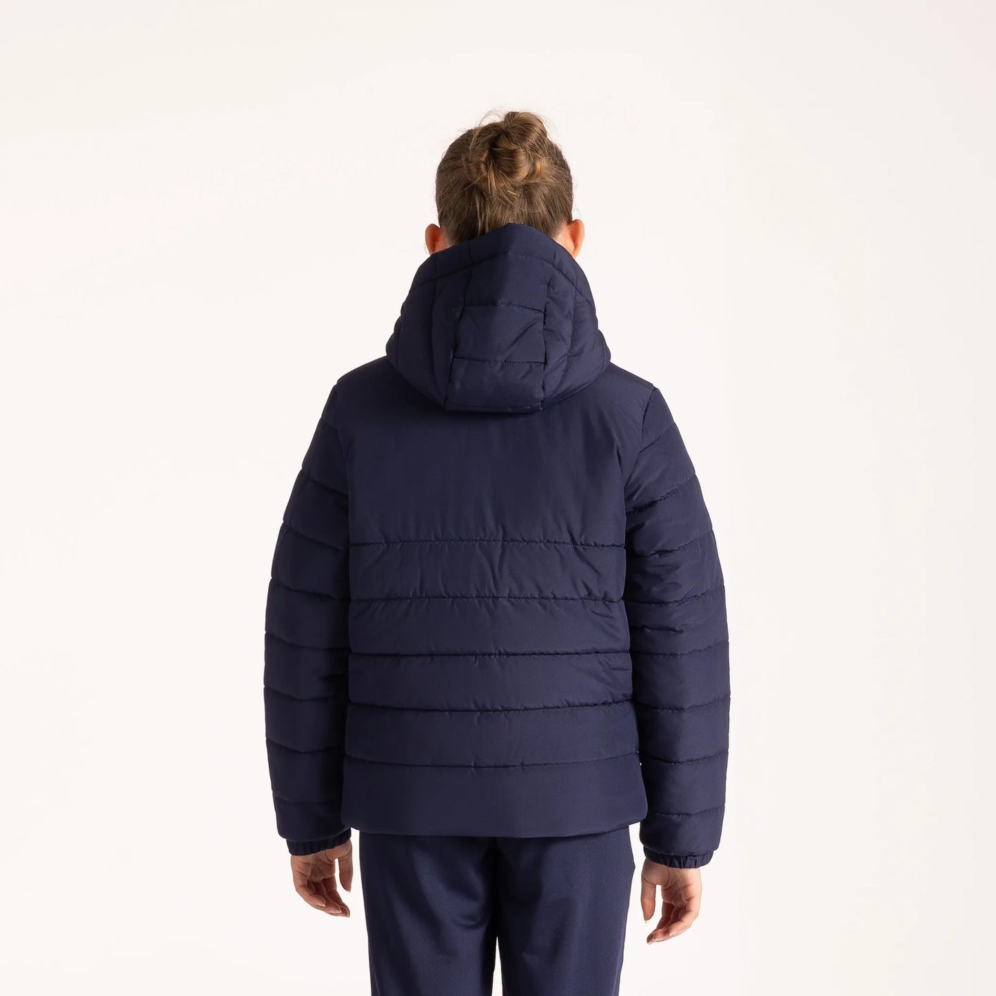 26/27 Pro Training Hooded Bubble Coat Navy