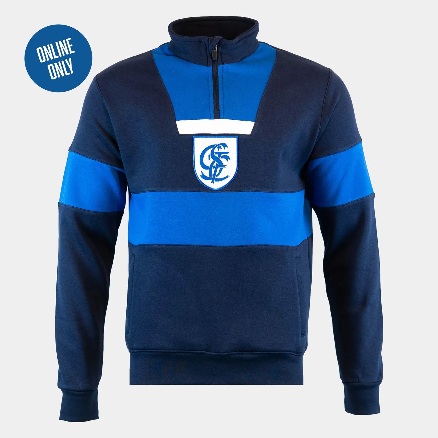 96/97 Home Retro 1/4 Zip Panel Sweatshirt