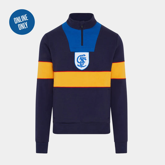 96/97 Retro Third Kit 1/4 Zip Panel Sweatshirt