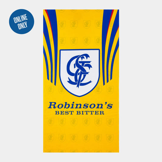 96/97 Retro Third Kit Beach Towel