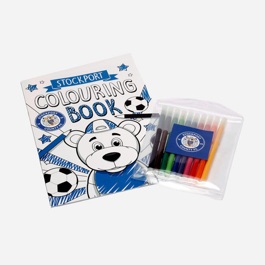 County Colouring Book & Pen Set