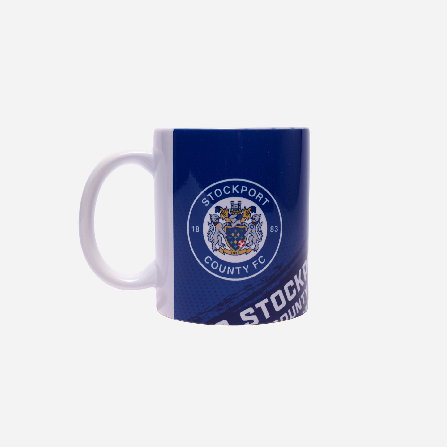 SCFC Crest & Slanted Text Mug