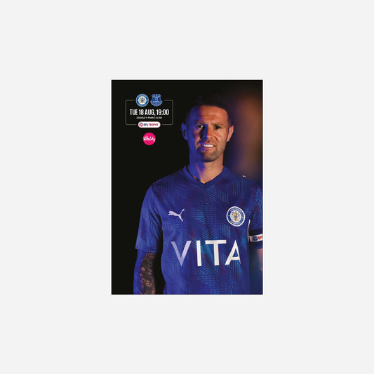 26/27 Stockport County Vs Everton U21's Vertu Trophy Programme (Digital Download)