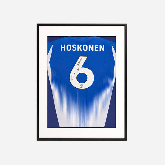 Artu Hoskonen Framed Signed Shirt