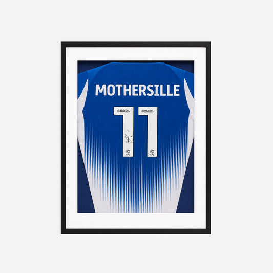 Frramed Malik Mothersille Signed Shirt