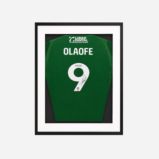 Framed TANTO Olaofe Signed Shirt