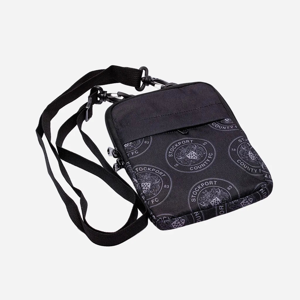SCFC Black All Over Print Festival Bag