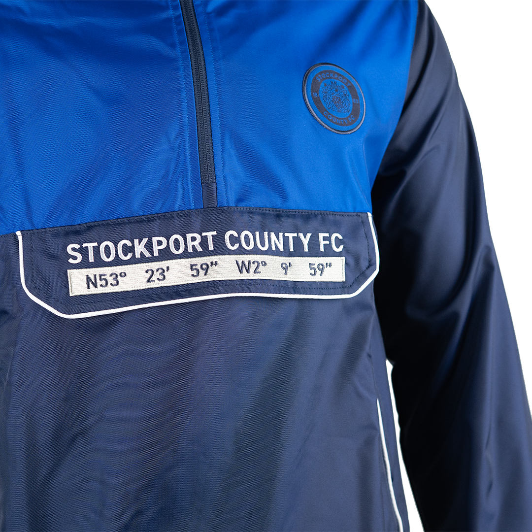 SCFC Geometric Panel OH Cagoule