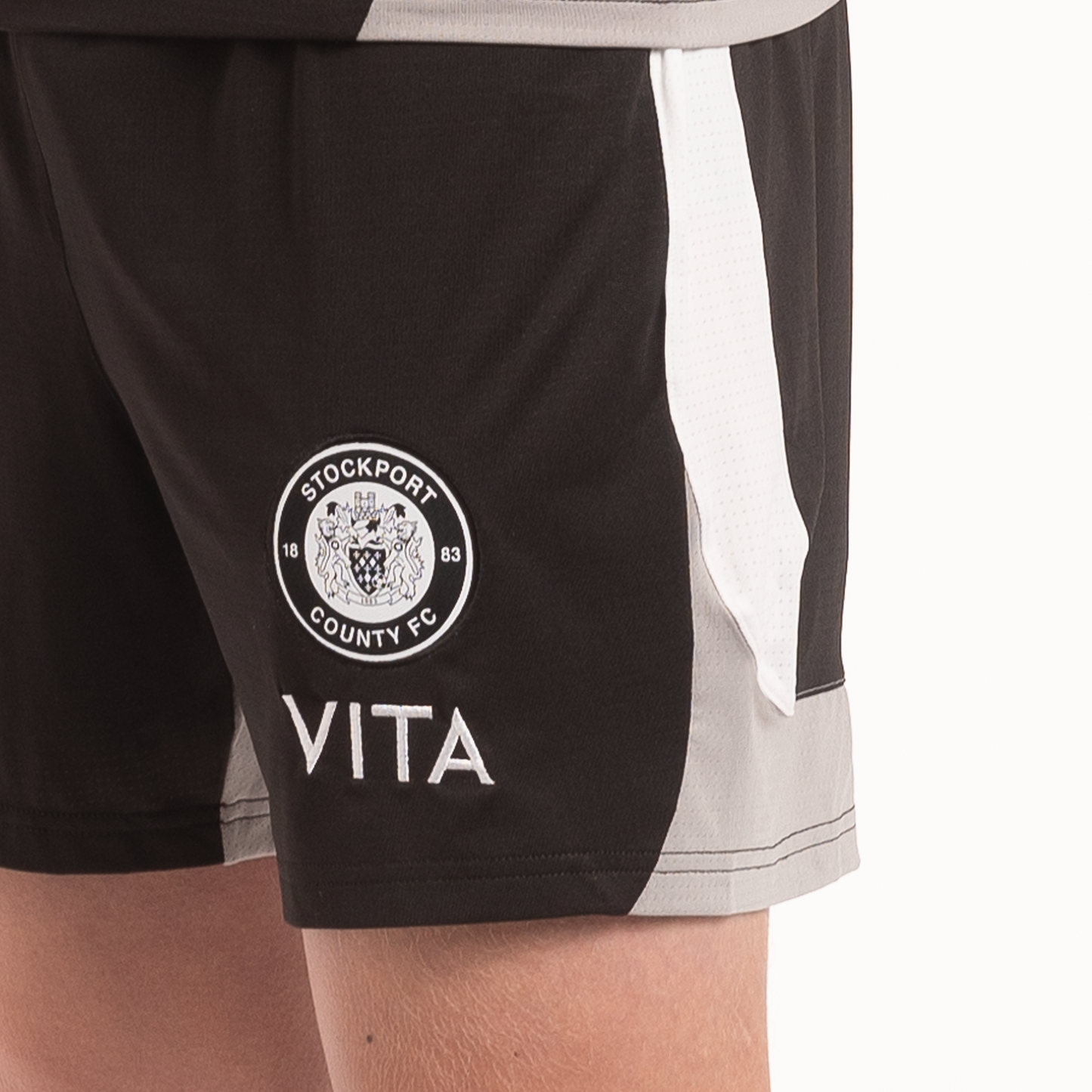 24/25 Black/Grey Puma King Pro Shorts