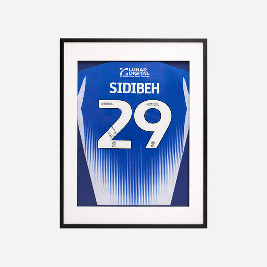 Adama Sidibeh Framed Signed Shirt