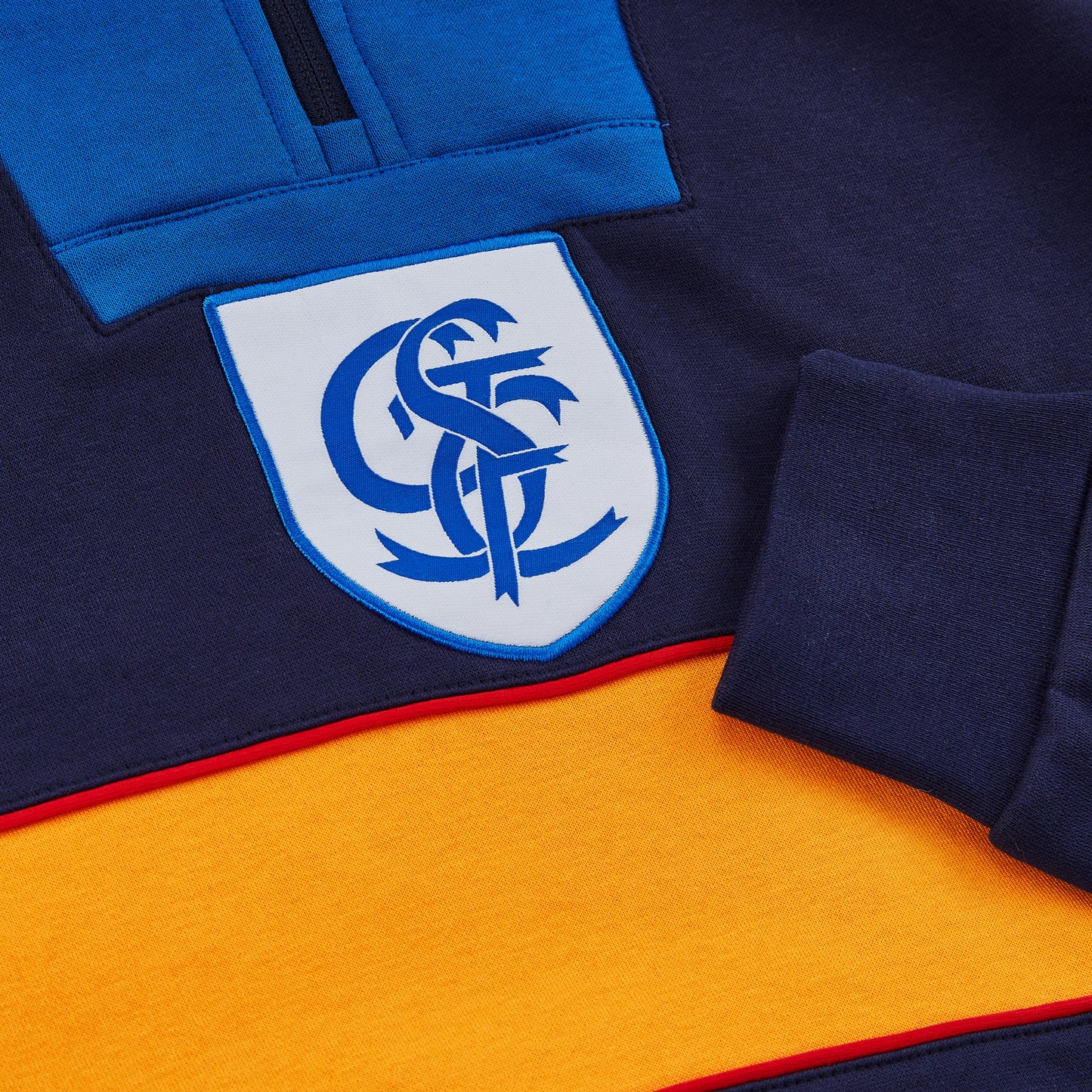 96/97 Retro Third Kit 1/4 Zip Panel Sweatshirt