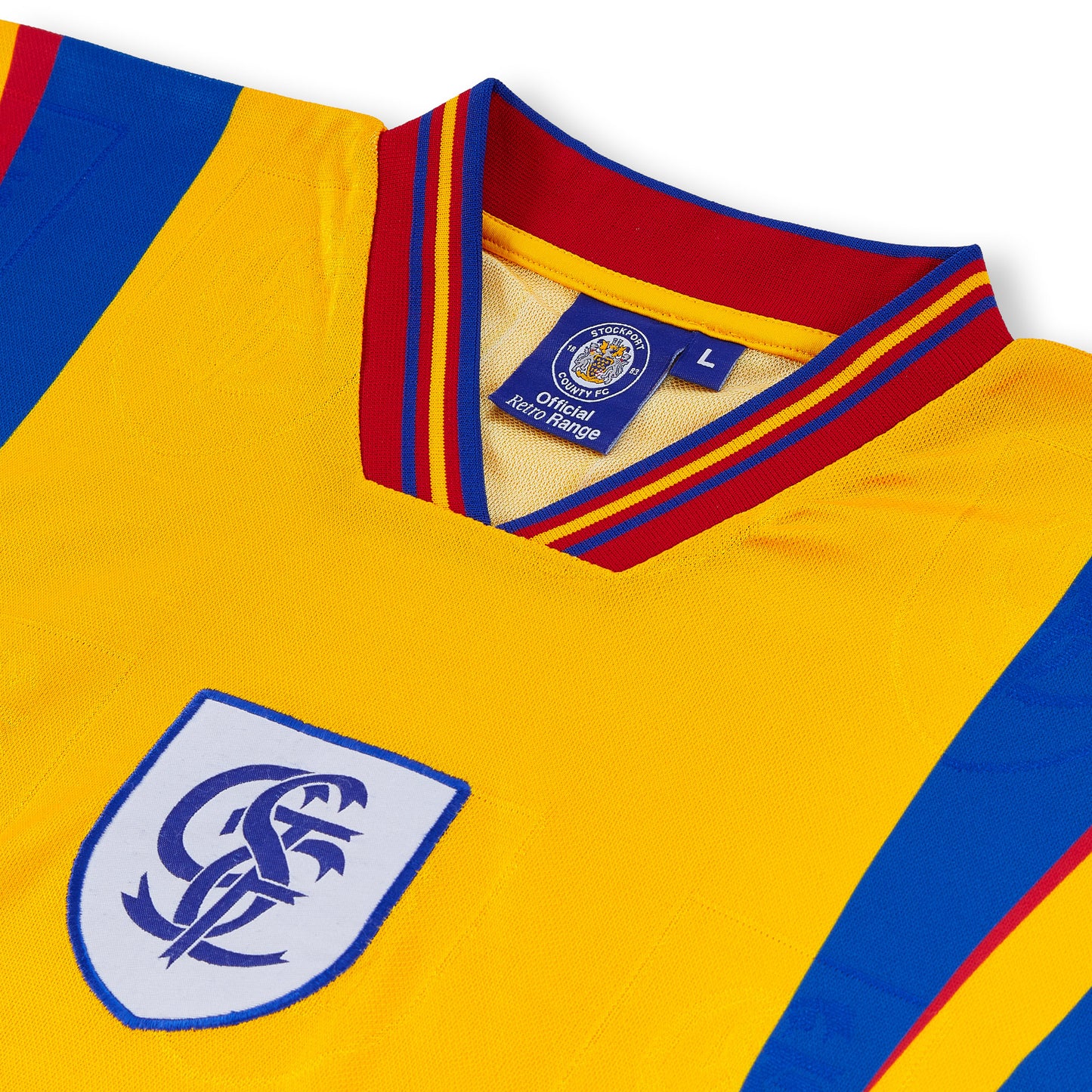 Stockport County 96 Third Shirt Close Up