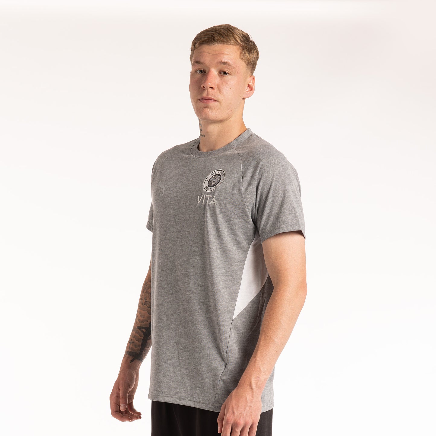 Travela Short Sleeve Travel Tee (Grey)
