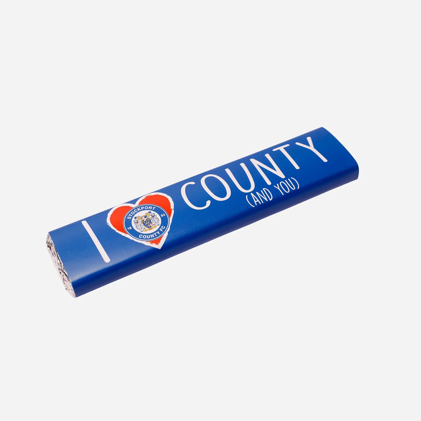 I LOVE COUNTY (AND YOU) Valentines Chocolate Bar