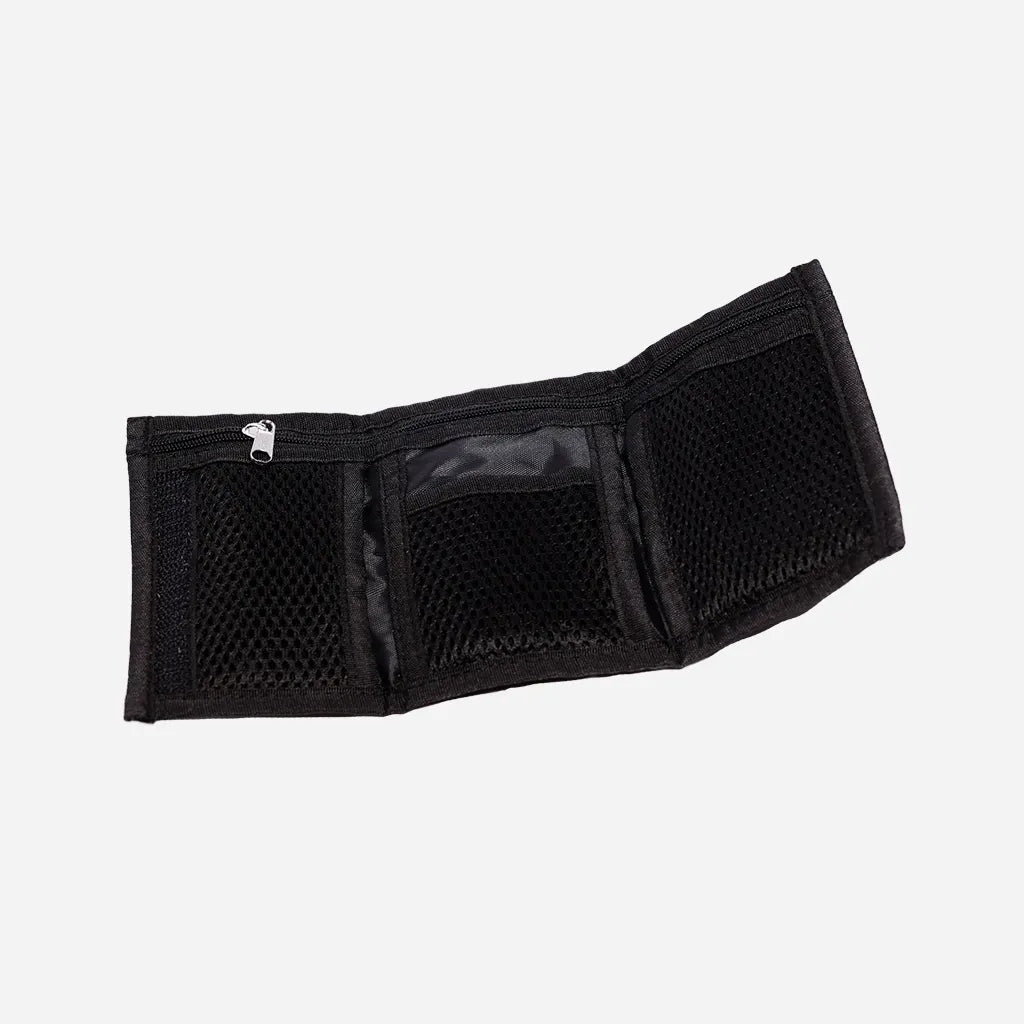 SCFC Crest All Over Print Velcro Wallet Black