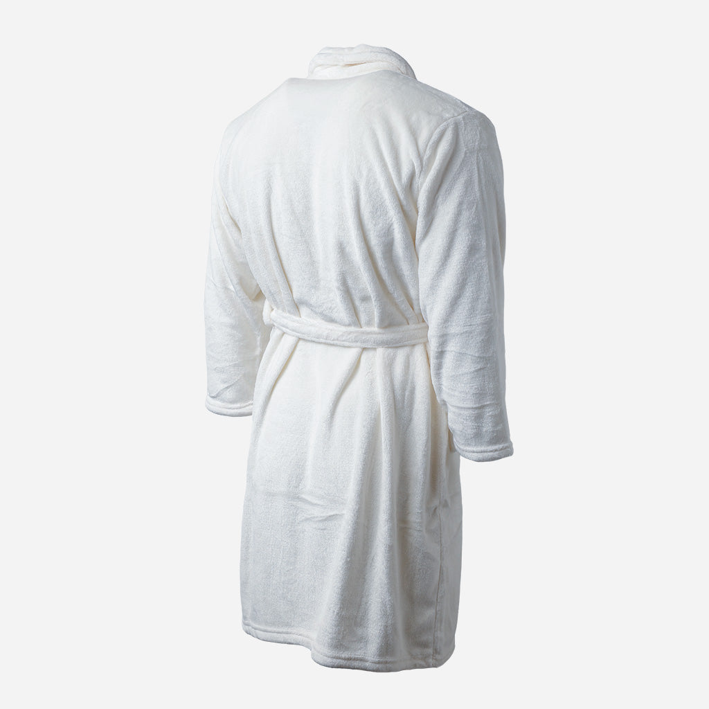 SCFC Crest Off White Dressing Gown Women's