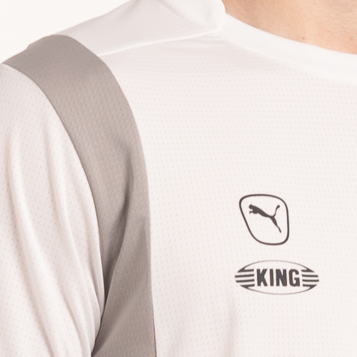 24/25 White/Grey Puma King Pro Jersey