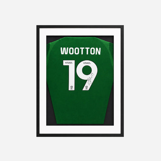 Framed Kyle Wootton Signed Shirt