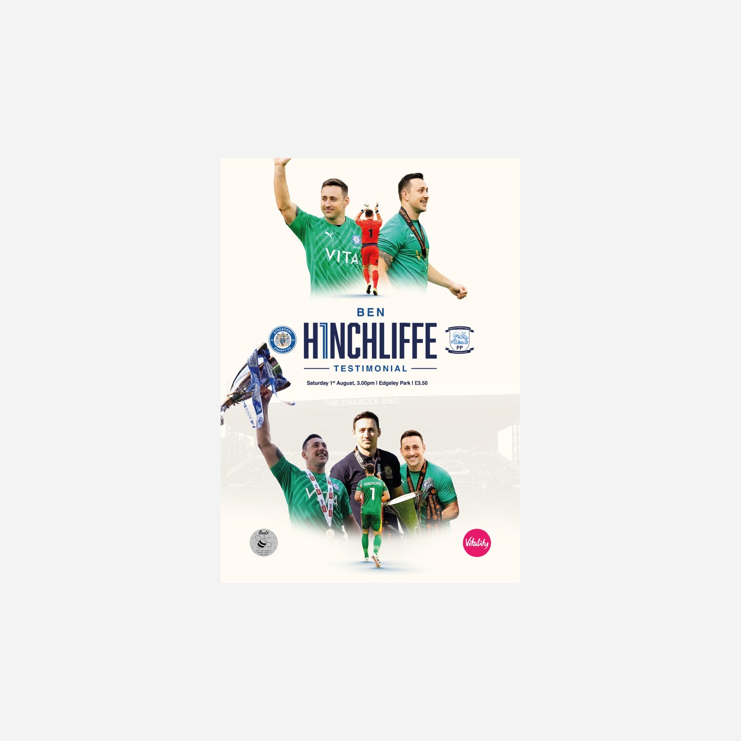 Ben Hinchliffe Testimonial Programme