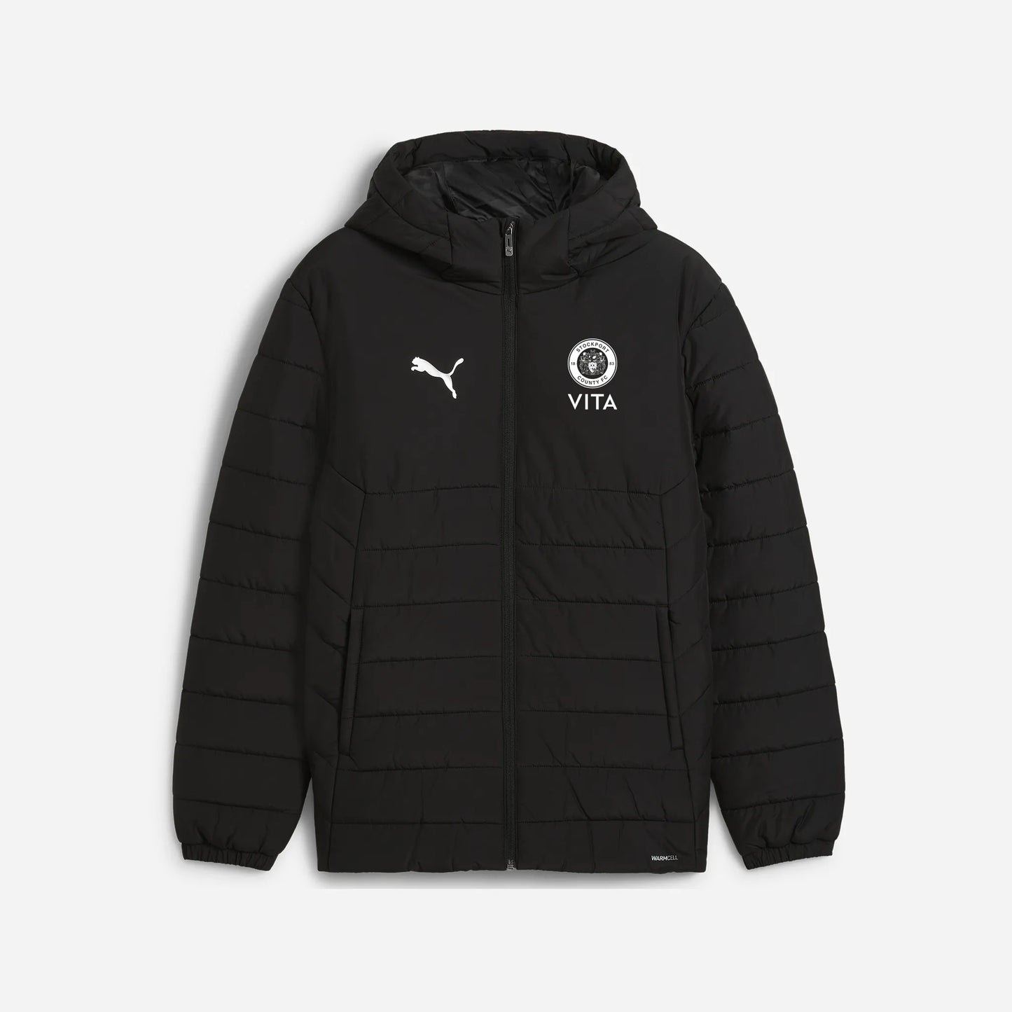 PUMA x SCFC Club Crest Bubble Hooded Jacket