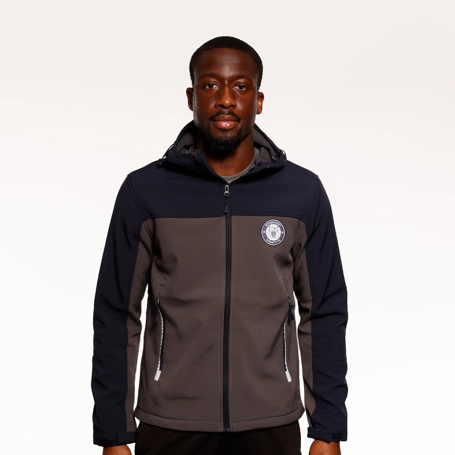 SCFC Chatham Bonded Fleece Jacket Men's Navy/Grey