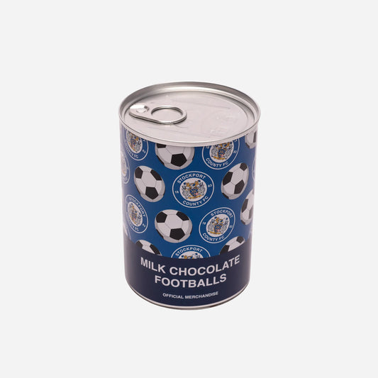 SCFC Milk Chocolate Footballs Tin