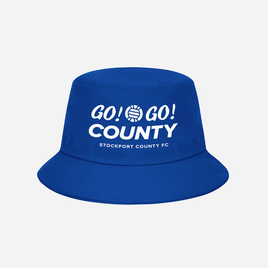 GO! GO! COUNTY Bucket Hat Royal